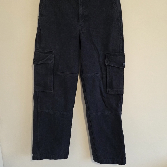 Aritzia TNA Navy Blue Troop Cargo Pants - Picture 8 of 9